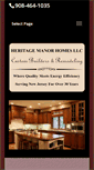 Mobile Screenshot of heritagemanorhomesllc.com